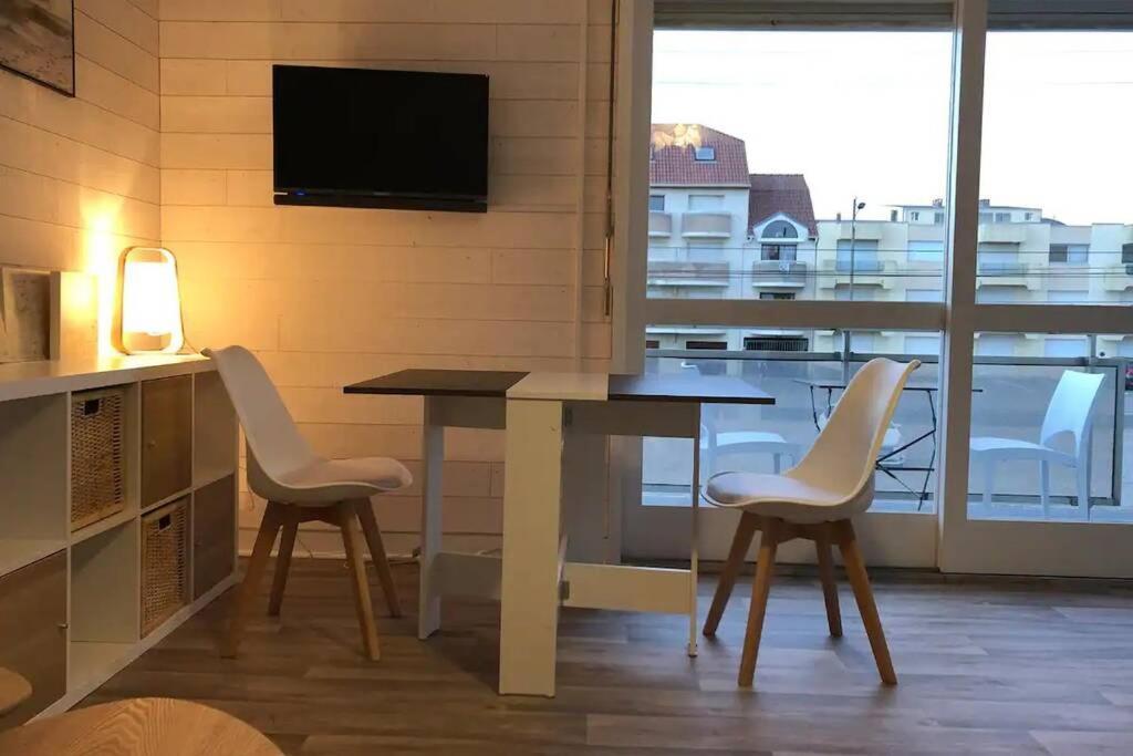 Studio, Proche Du Touquet, Tout Equipe A 100M De La Plage Стела-Плаж Екстериор снимка